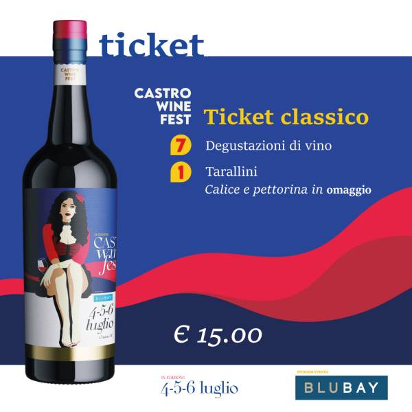 Ticket Classico  4-5-6 luglio 2025