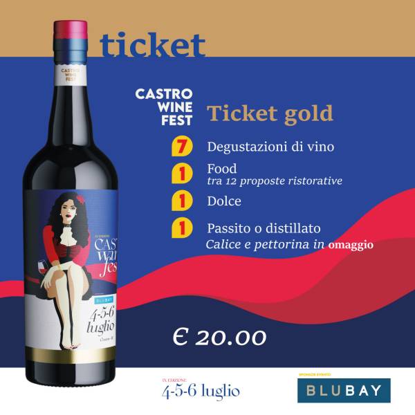 Ticket Gold  4-5-6 luglio 2025